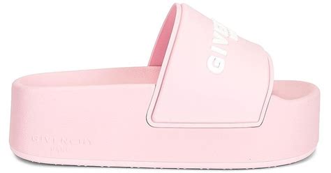 givenchy slide pink|givenchy pink jelly sandals.